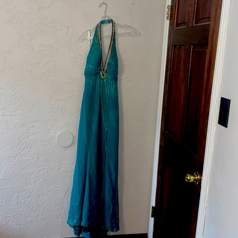 Teal Dress